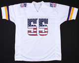 Anthony Barr Signed Minnesota Vikings USA Flag Jersey (TSE COA) UCLA Linebacker