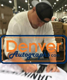 Sebastian Janikowski Autographed/Signed Pro Style White XL Jersey BAS 33981