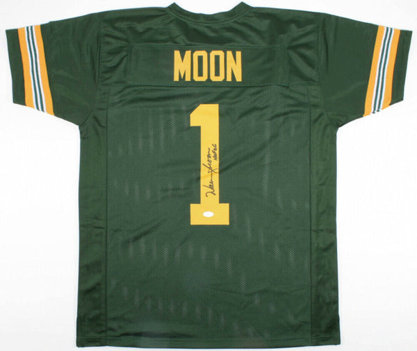 Warren Moon Signed Edmonton Eskimos Jersey Inscribed "HOF 06" (JSA COA) CFL Star