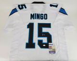 Jonathan Mingo Signed Panthers White Jersey (JSA COA) Carolina 2023 #2 Pick W.R.