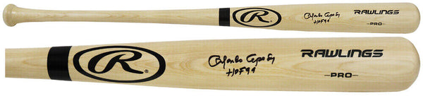 Orlando Cepeda Signed Rawlings Pro Blonde Baseball Bat w/HOF'99 - (SCHWARTZ COA)