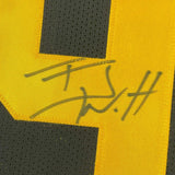 Framed Autographed/Signed TJ T.J. Watt 33x42 Pittsburgh CR Jersey Beckett COA