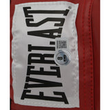 Sugar Ray Leonard Roberto Duran Signed Red Right Boxing Glove Beckett 44771
