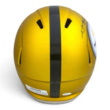 Antonio Brown Autographed Signed Steelers Full Size Blaze Helmet - Beckett