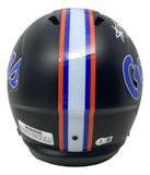 Steve Spurrier Signed Florida FS Black Speed Replica Helmet 66 Heisman BAS