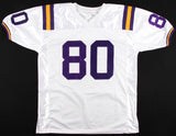 Dwayne Bowe Signed LSU Tigers Jersey (JSA COA) NFL Receiving Touchdowns Ldr 2010