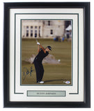 Dustin Johnson Signed Framed 11x14 Golf Photo PSA/DNA AC29458