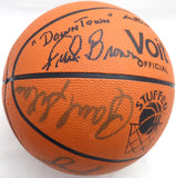1978-79 NBA Champ Supersonics Autographed Basketball 12 Sigs Beckett AB93450