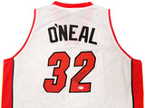 HEAT SHAQUILLE SHAQ O'NEAL AUTOGRAPHED WHITE JERSEY THE DIESEL BECKETT 202308