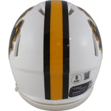 Jay Novacek Autographed/Signed Wyoming Cowboys Mini Helmet Beckett Witness 49694