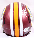 Joe Theismann Mark Rypien Signed WFT Speed Mini Helmet w/SB-Beckett W Hologram