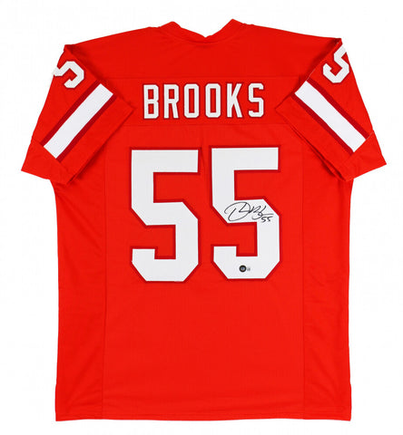 Derrick Brooks Signed Tampa Bay Buccaneers Orange Creamsicle Jersey (Beckett)