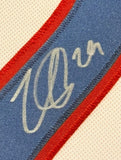 Nathan MacKinnon Autographed Avalanche White Jersey Deluxe Framed | Fanatics COA