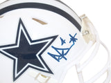 Dak Prescott Autographed Dallas Cowboys 22 Alt Mini Helmet Beckett 39761