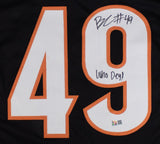 Barrett Carter Signed Cincinatti Bengals Jersey "Who Dey" (GTSM) 2025 Draft Pick