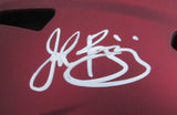 John Riggins HOF Autographed Full Size Speed Replica Helmet Commanders Beckett