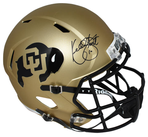 KORDELL STEWART SIGNED COLORADO BUFFALOES FULL SIZE SPEED HELMET BECKETT