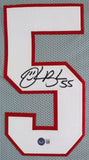Derrick Brooks Authentic Signed Grey Pro Style Jersey Autographed BAS Witnessed