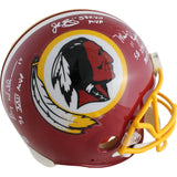 Rypien Riggins Williams Signed Washington Redskins TB 82 Pro Helmet SB BAS 49321