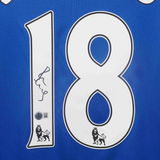 Paul Scholes Signed Manchester Utd Away Soccer Jersey #18 with Beckett Witness