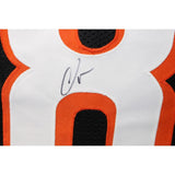 Chad Johnson Autographed Pro Style Black Jersey Beckett 44381