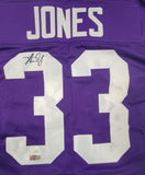 AARON JONES AUTOGRAPHED SIGNED PRO STYLE CUSTOM XL JERSEY W/ JSA HOLOGRAM ONLY