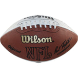 Montana Elway +32 Signed NFL Wilson Logo Football Faded Sigs Beckett 55427