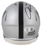 Raiders Aidan O'Connell Authentic Signed Speed Mini Helmet BAS Witnessed
