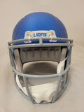 DAVID MONTGOMERY SIGNED DET LIONS 2023 ALTERNATE SPEED REPLICA HELMET BECKETT QR