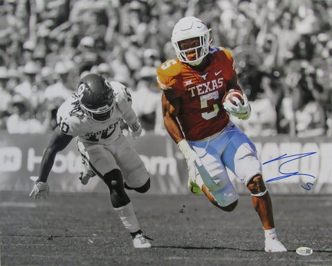 Bijan Robinson Texas Longhorns Signed/Autographed 16x20 Photo JSA 208835