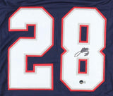 James White Signed New England Patriot Jersey (JSA COA) S.B. LI Game Winning T D