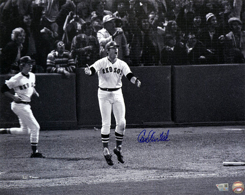 Carlton Fisk Signed Red Sox 1975 World Series Gm 6 HR 16x20 Photo (Fanatics COA)