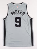 Tony Parker Signed San Antonio Spurs Nike Jersey (Steiner Holo) 6xNBA All-Star