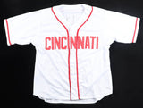 Brady Singer Signed Cincinnati Reds White Home Jersey (Beckett) Starting Pitcher