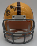 Joe Gibbs HOF Redskins Signed/Inscribed Mini Football Helmet Beckett 211956