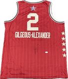 Shai Gilgeous-Alexander Signed All-Star Jersey JSA Autographed