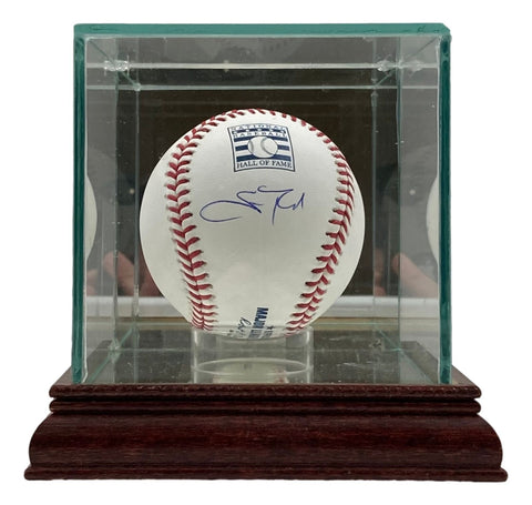 Scott Rolen Cardinals Signed Official Hall Of Fame Logo Baseball w/ Case BAS