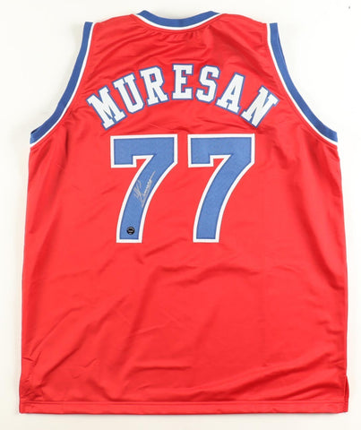 Gheorghe Muresan Signed Washington Bullets Jersey (Authentic Ink) 7' 7" Center