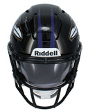 Zay Flowers Autographed Baltimore Ravens Mid-Size Speedflex MIDI Helmet Beckett