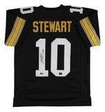Kordell Stewart "Slash" Authentic Signed Black Pro Style Jersey BAS Witnessed