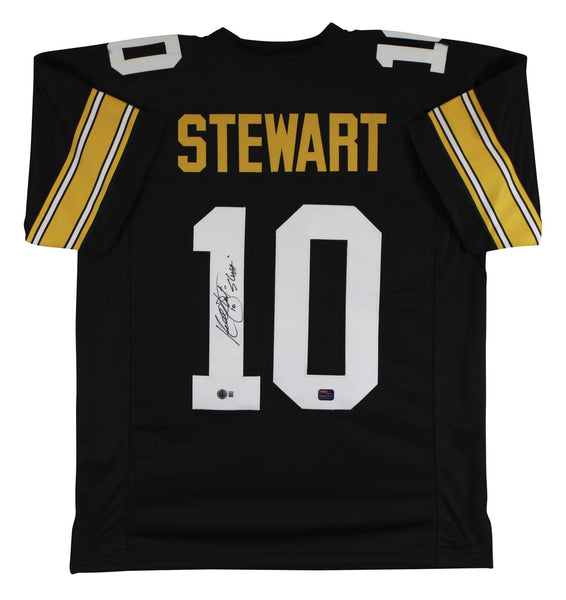 Kordell Stewart "Slash" Authentic Signed Black Pro Style Jersey BAS Witnessed