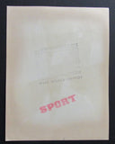 John Cappelletti HOF August 8, 1976 B/W 8x10 Press Photo Los Angeles Rams