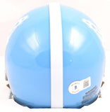 Warren Moon Autographed Houston Oilers 60-62 Mini Helmet w/HOF - Beckett W Holo