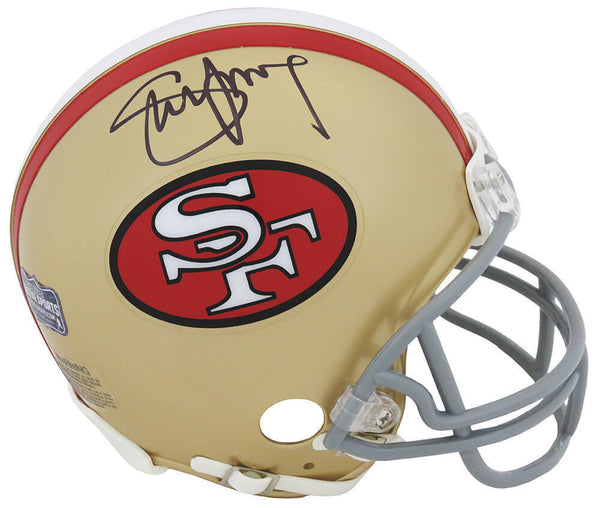 Steve Young Signed San Francisco 49ers Riddell (VSR4) Mini Helmet (SCHWARTZ COA)