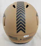 DAK PRESCOTT SIGNED DALLAS COWBOYS STS 2 SPEED REPLICA HELMET BECKETT