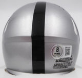 DJ D.J. Turner Autographed Raiders Mini Helmet Just Win Baby Beckett 2W133251