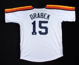 Doug Drabek Signed Houston Astros Jersey (PSA) N. L. All-Star (1994) Pitcher