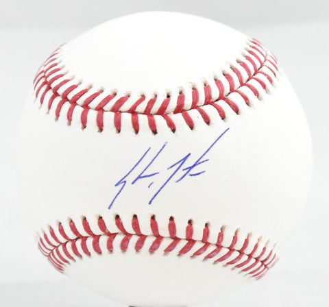 Shawon Dunston Autographed Rawlings OML Baseball - Beckett W Hologram *Blue