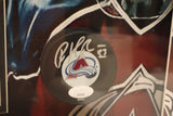 Sakic/Forsberg Autographed 16x20 and Roy Autographed Puck 3D Framed JSA COA