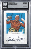 Antonio Tarver Signed 2011 Ringside Boxing Round Two Autos #AAT1 Card BAS Slab